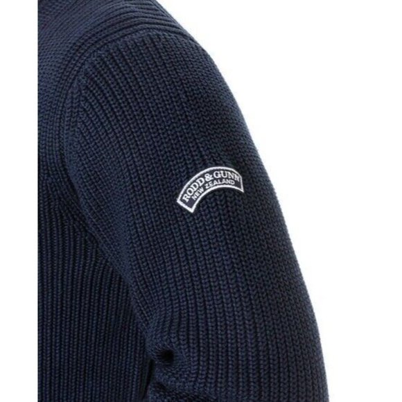 Rodd And Gunn Casnell Island Sweater In Navy Blue Size XL NWT (A-3) - Picture 4 of 10